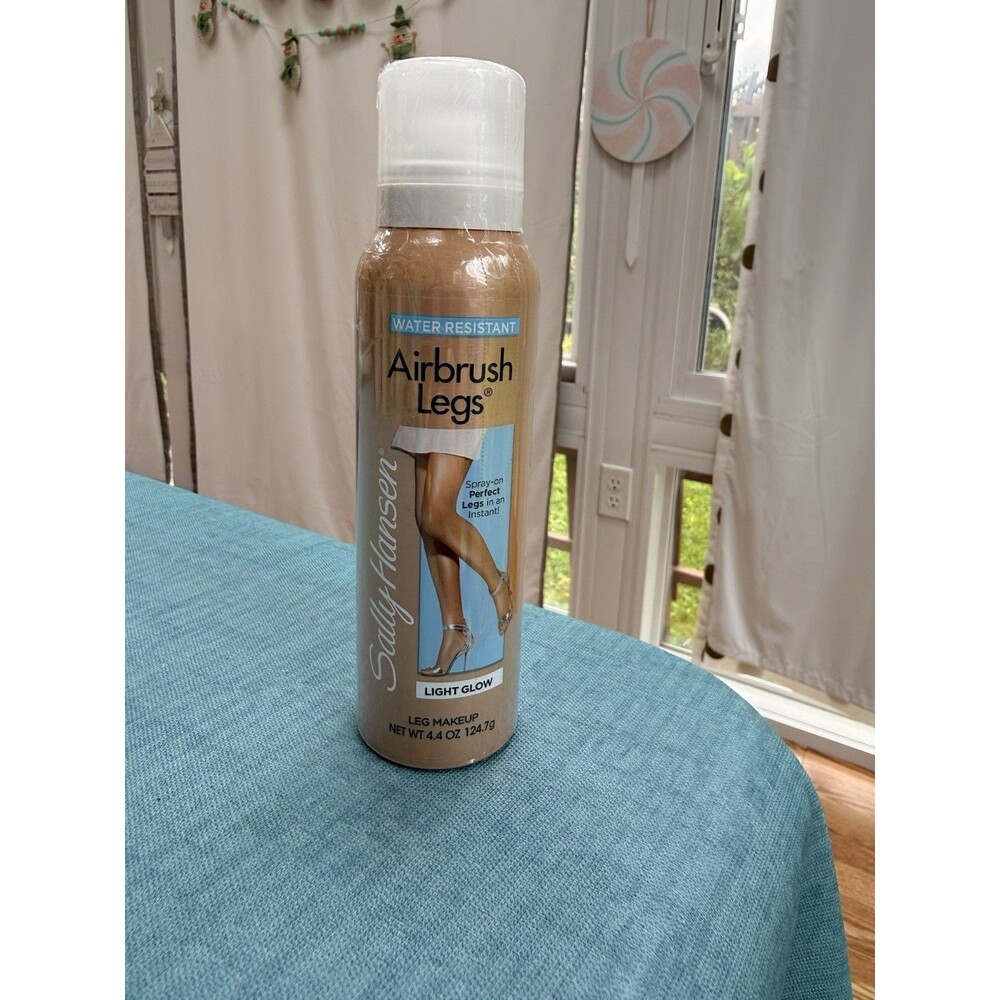 Sally Hansen Airbrush Legs Spray-On Tan Light Glow Water Resistant, 4.4 oz